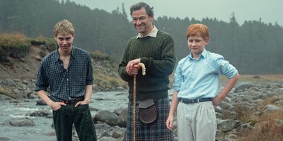 Rufus Kampa, Dominic West, Fflyn Edwards Photo