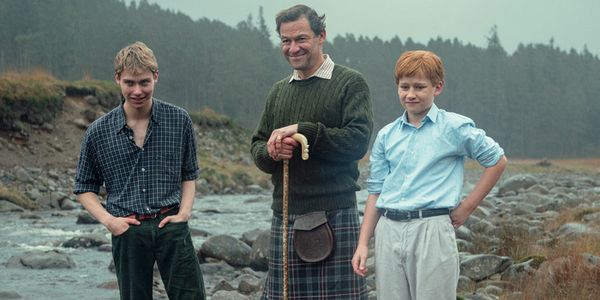 Rufus Kampa, Dominic West, Fflyn Edwards Photo