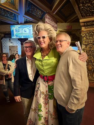 Jim McGinnis, Doris Dear and Mark Cox  Photo