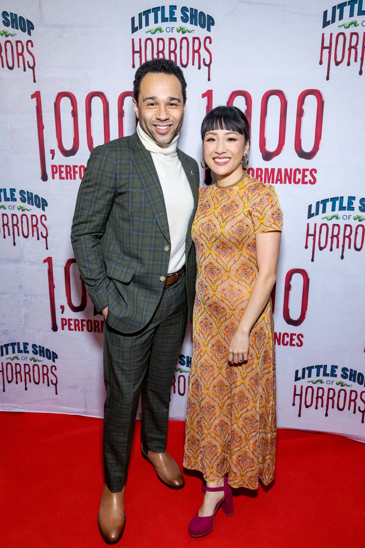 Corbin Bleu and Constance Wu  at 