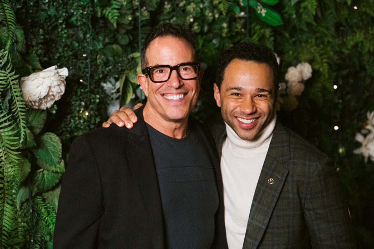 Michael Mayer and Corbin Bleu at 