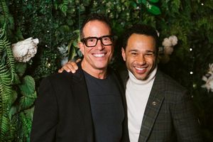 Michael Mayer and Corbin Bleu Photo