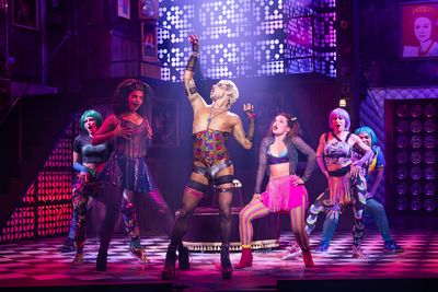 Frankie Grande and the Cast of THE ROCKY HORROR SHOW Photo