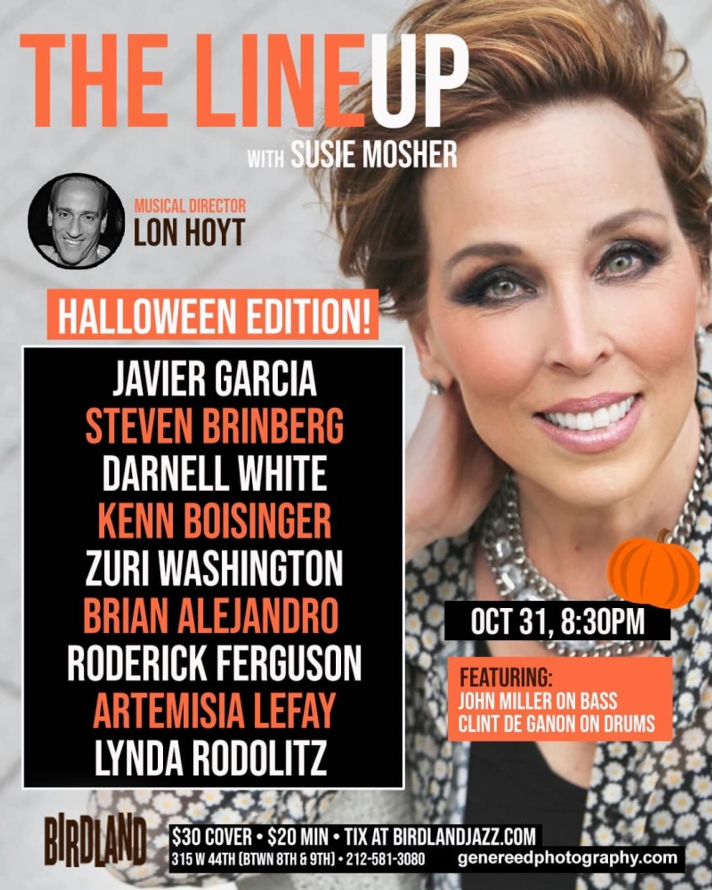 Photos: October 24th THE LINEUP WITH SUSIE MOSHER In A Chris Ruetten Photo Flash  Image