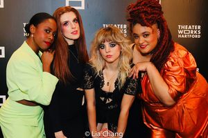 LIZZIE Cast. Photo by Lia Chang Photo