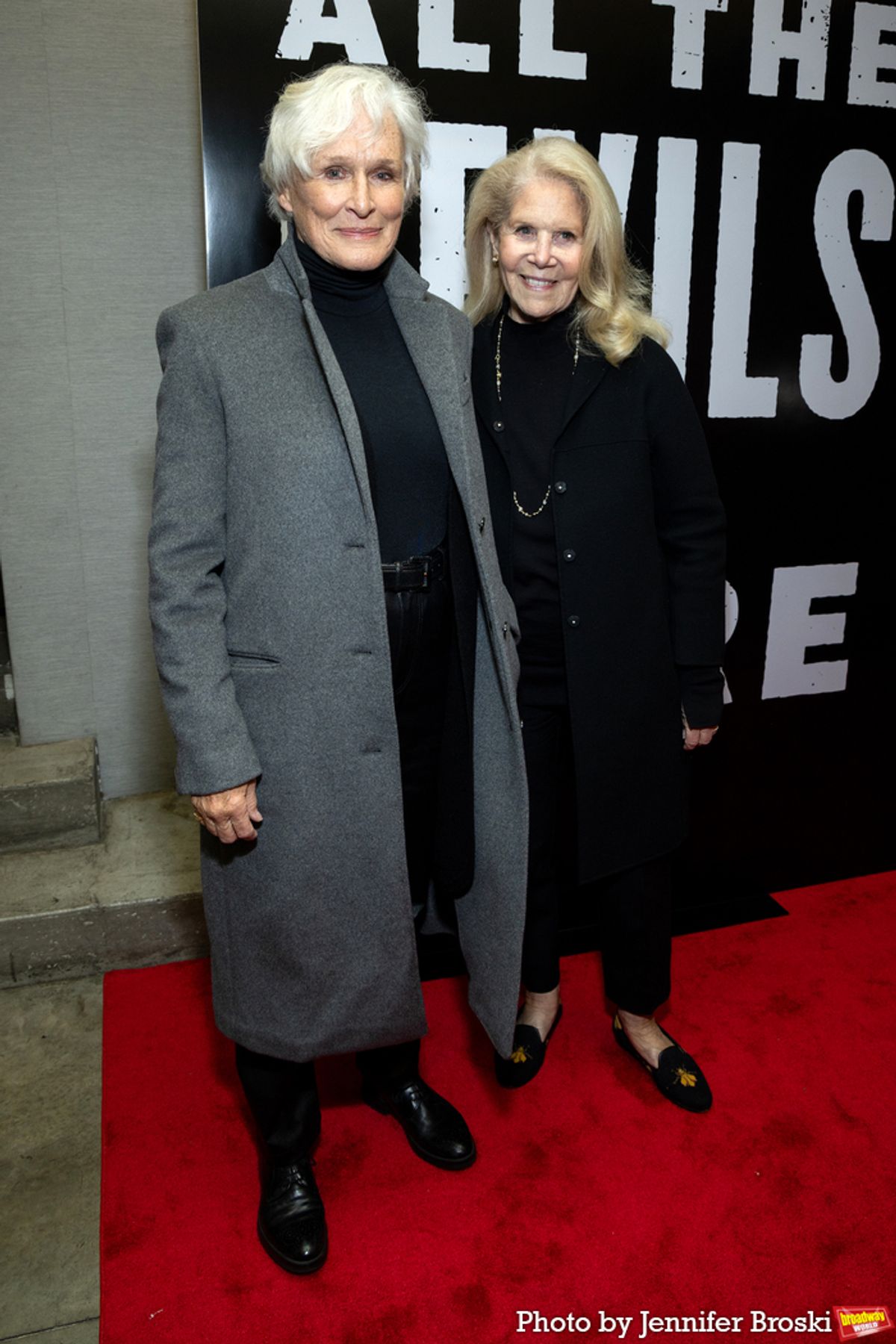 Glenn Close, Daryl Roth at 