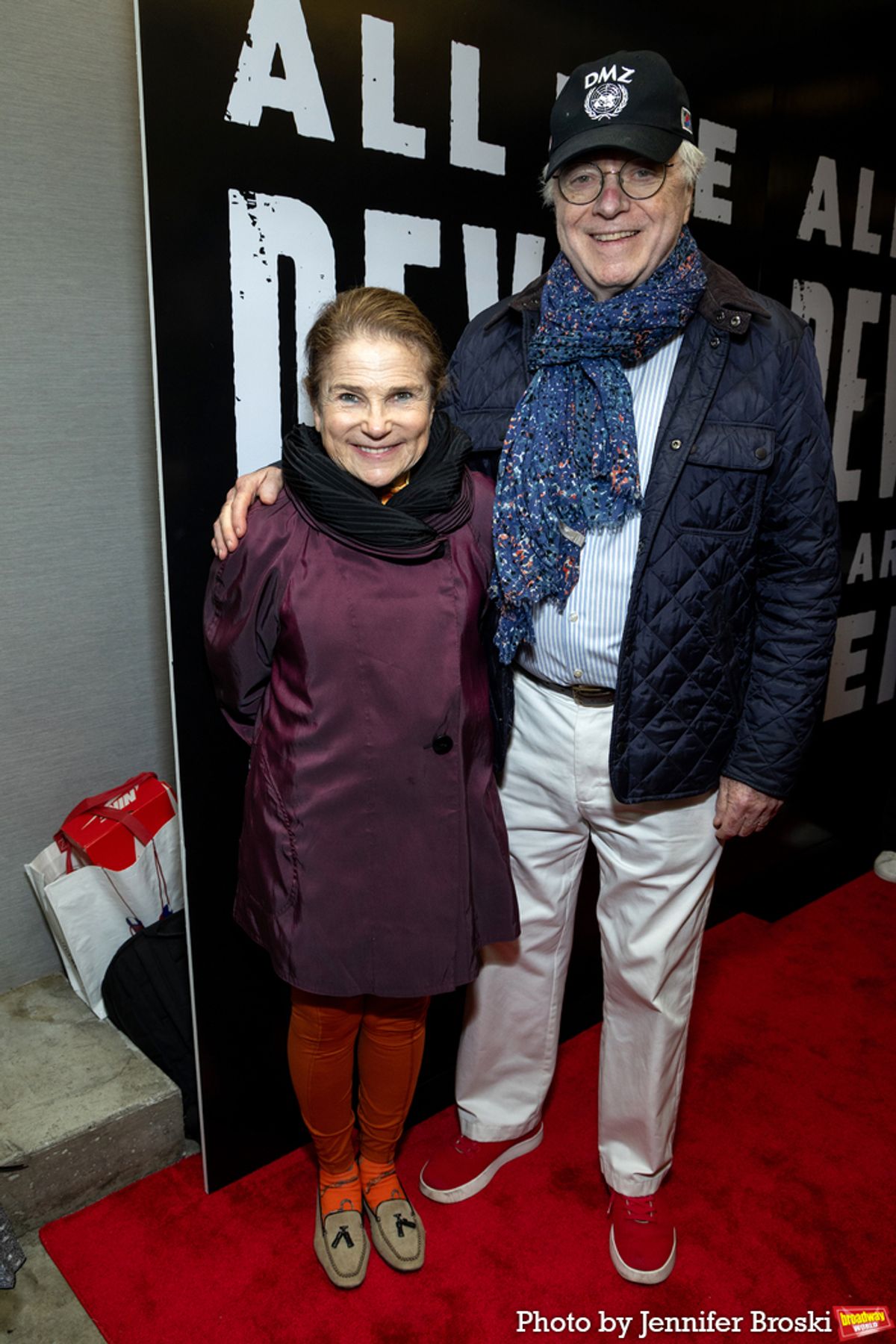 Tovah Feldshuh, Andrew Levy at 