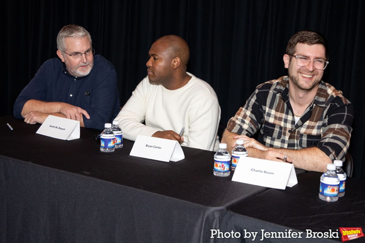 Scott M. Riesett, Bryan Carter, Charlie Rosen at 