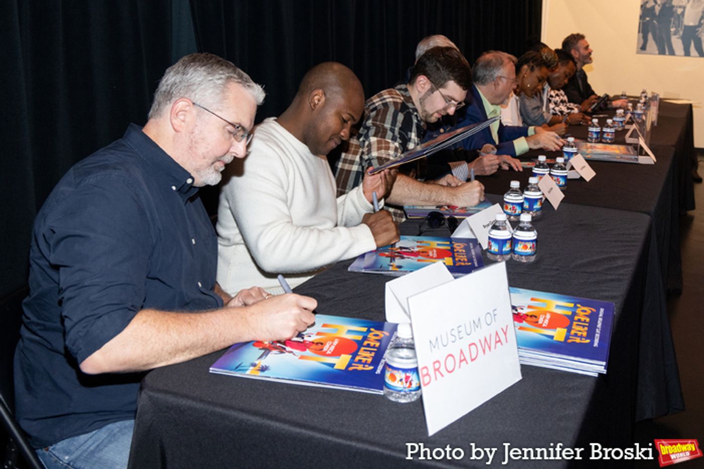 Photos: SOME LIKE IT HOT Cast and Creatives Sign Albums at the Museum of Broadway  Image