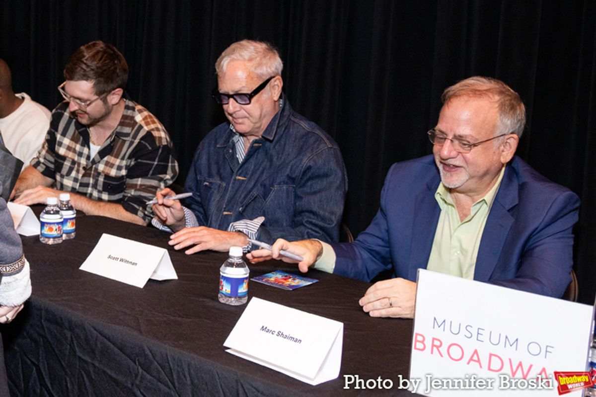 Charlie Rosen, Scott Wittman, Marc Shaiman at 