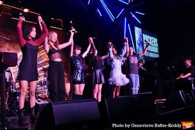 Broadway Bound Kids that includes-Matteo Russo, Sylvia Smith, Claudia Fabella, GG Rob Photo