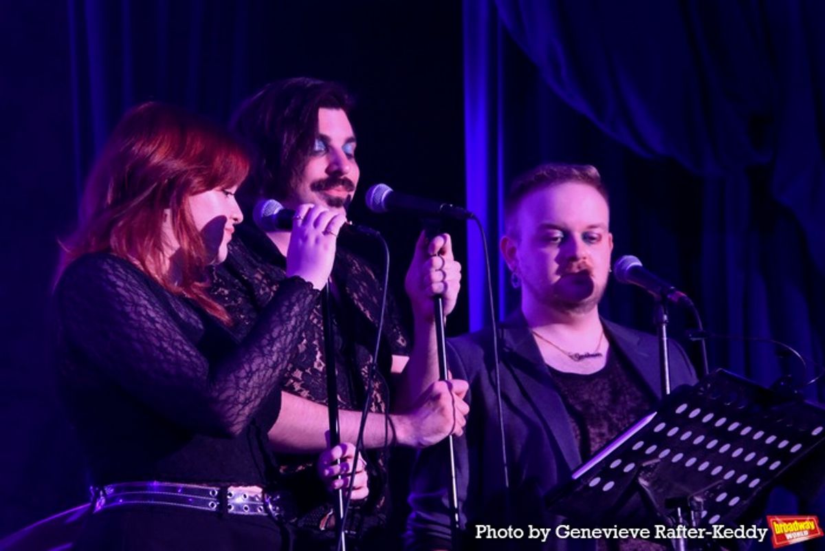 Emily Pandel, Nick Prez and Sam Graham at 