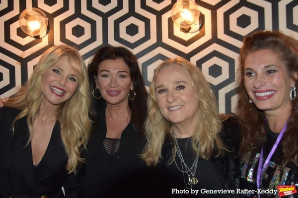Christie Brinkley, Melissa Etheridge and Dolly Fox Photo