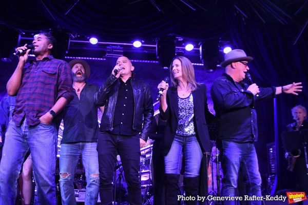 Destan Owens, Jeremy Schonfeld, Michael Cerveris, Marcia Mitzman and Donnie Kehr Photo