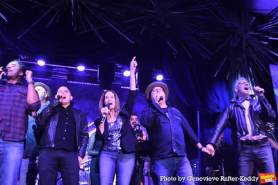 Desten Owens, Michael Cerveris, Marcia Mitzman, Donnie Kehr and Ben Cameron Photo