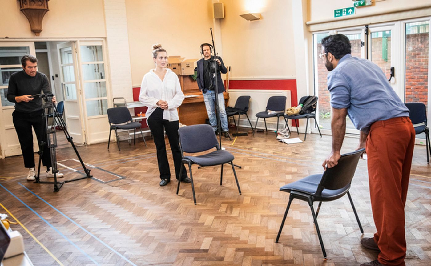 Photos: Inside Rehearsal For THE INTERVIEW at the Park Theatre  Image