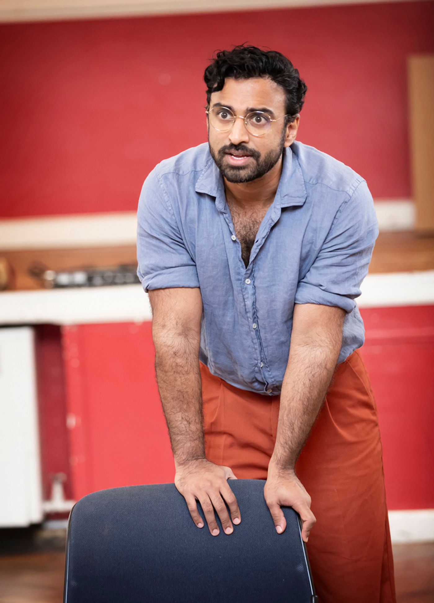 Photos: Inside Rehearsal For THE INTERVIEW at the Park Theatre  Image