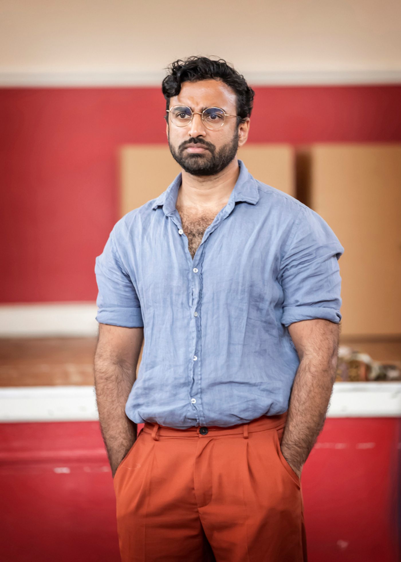 Photos: Inside Rehearsal For THE INTERVIEW at the Park Theatre  Image