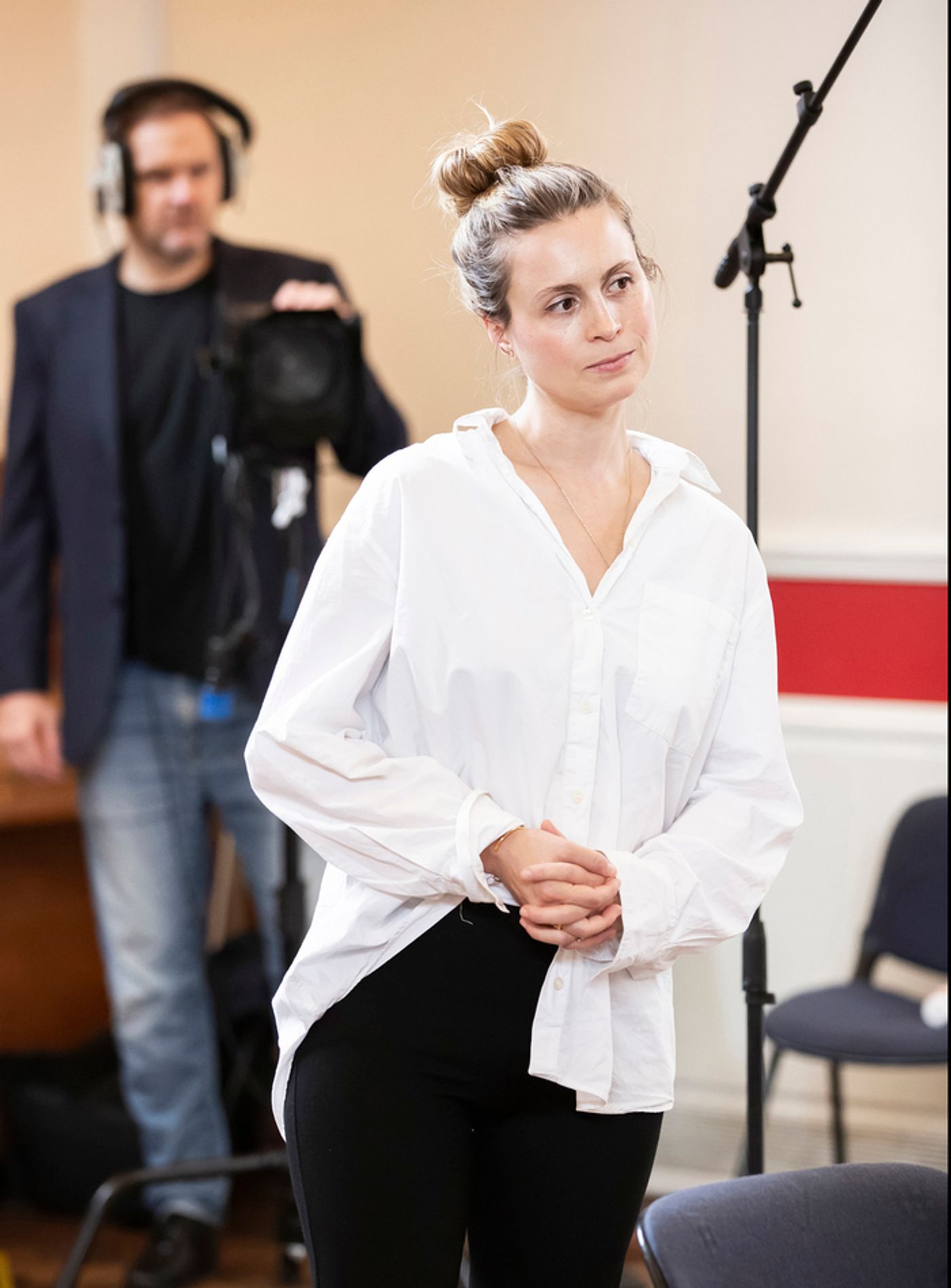 Photos: Inside Rehearsal For THE INTERVIEW at the Park Theatre  Image