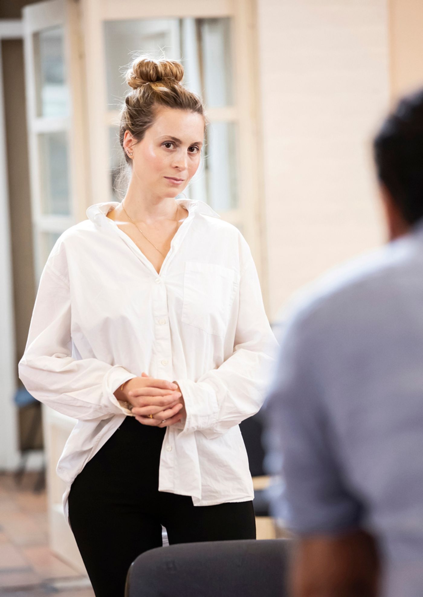 Photos: Inside Rehearsal For THE INTERVIEW at the Park Theatre  Image