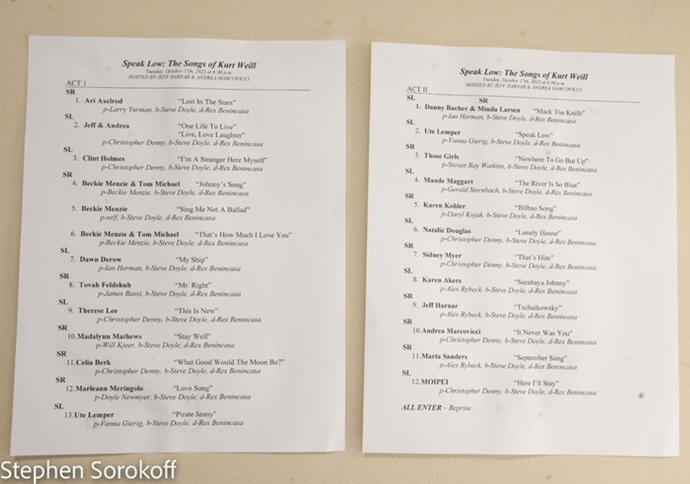 Photos: The Mabel Mercer Foundation Celebrates Opening Night Of The Cabaret Convention  Image