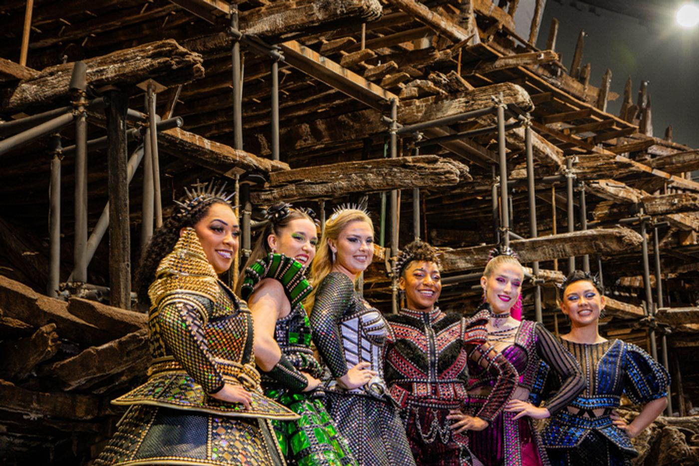 Photos: The Cast of SIX Pose With Henry VIII's Favourite Warship  Image