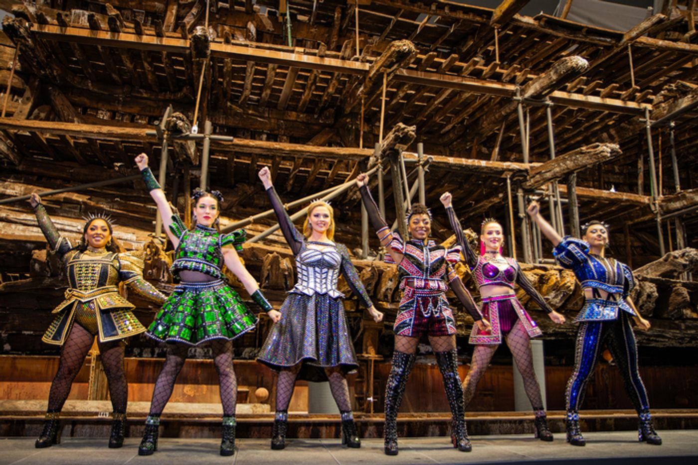 Photos: The Cast of SIX Pose With Henry VIII's Favourite Warship  Image