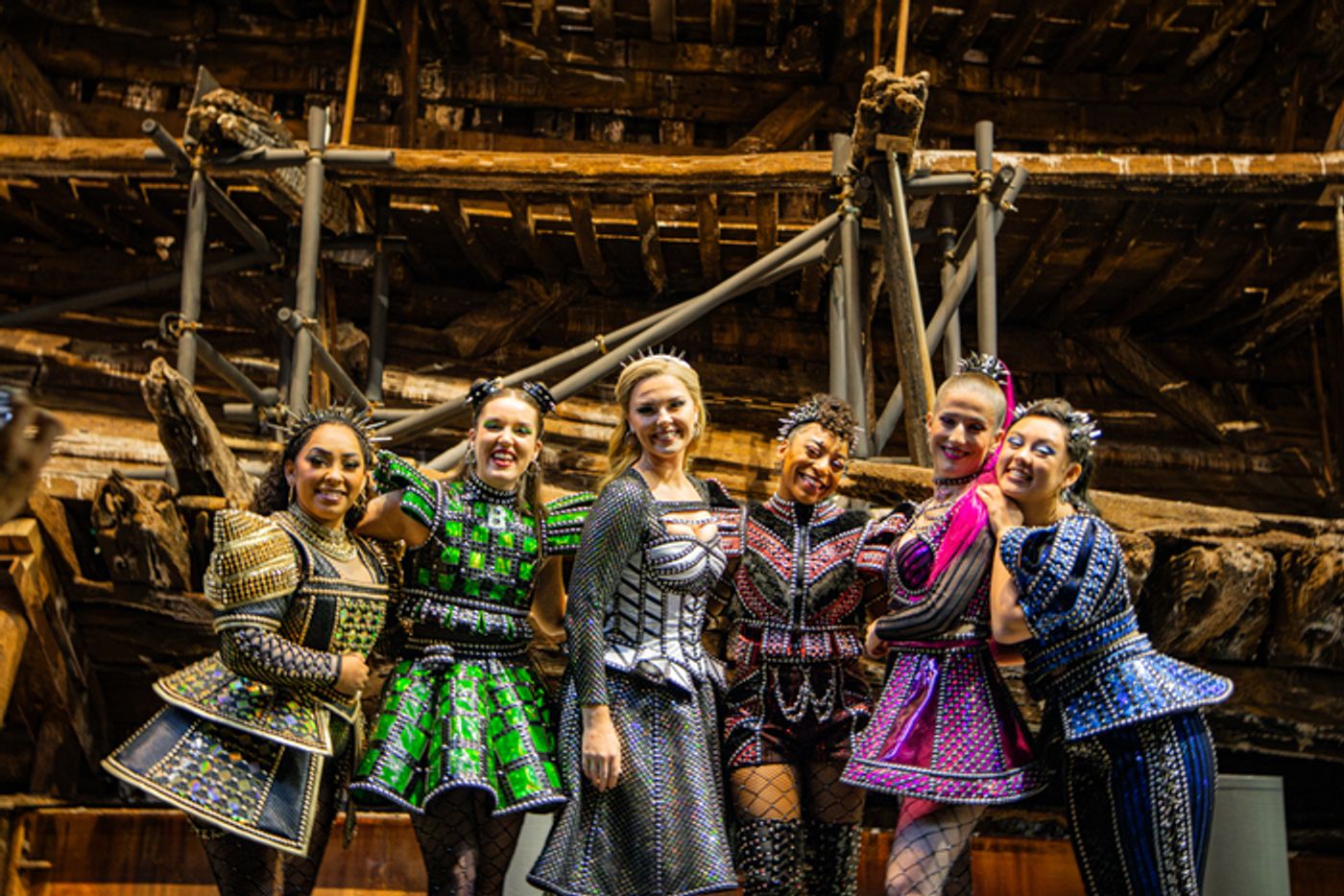 Photos: The Cast of SIX Pose With Henry VIII's Favourite Warship  Image