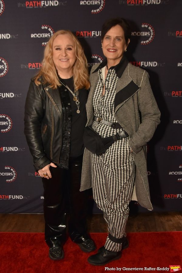 Mellissa Etheridge and Linda Wallem Photo