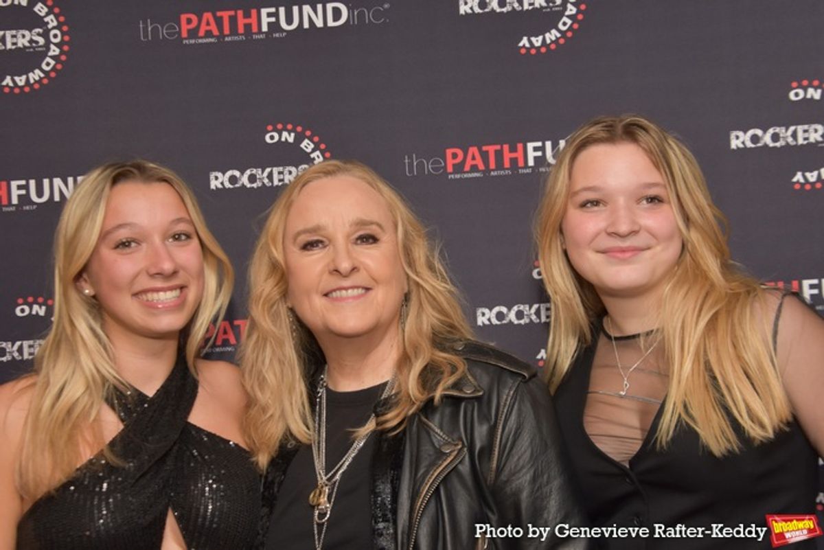 Avery Rehl, Melissa Etheridge and Reese Rhel at 