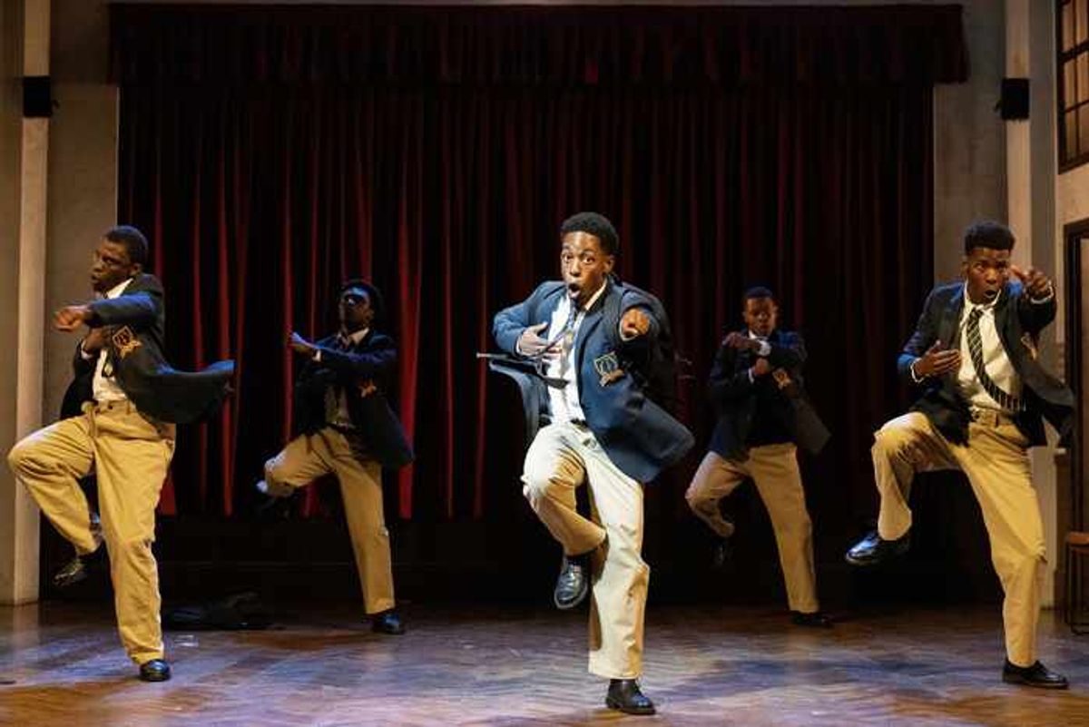 Terique Jarrett, Michael Ahomka-Lindsay, Khalid Daley, Alistair Nwachukwu, Jyuddah Jaymes at 