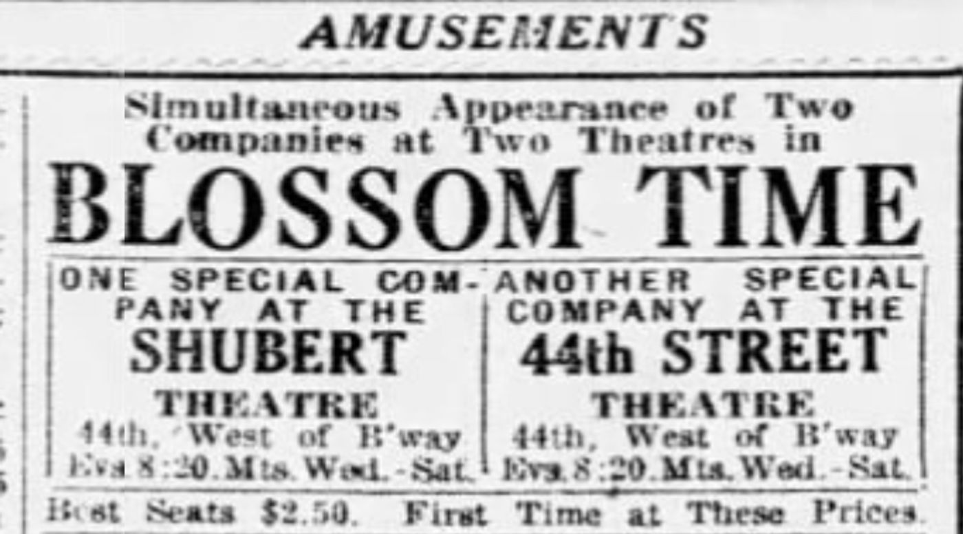 Have There Ever Been Two Productions of the Same Show on Broadway at the Same Time?  Image