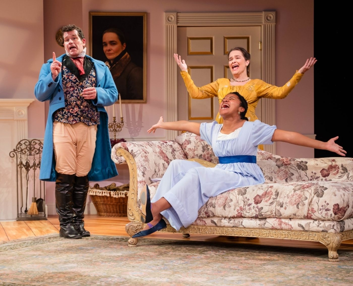 Review: THE COMPLETE WORKS OF JANE AUSTEN, ABRIDGED at Playhouse On Park  Image