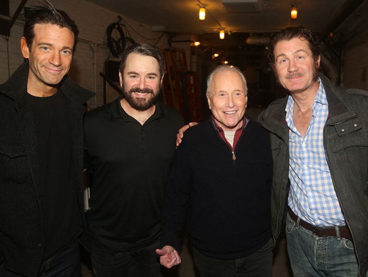 Colin Donnell, Alex Brightman, Richard Dreyfuss, and Ian Shaw  at 