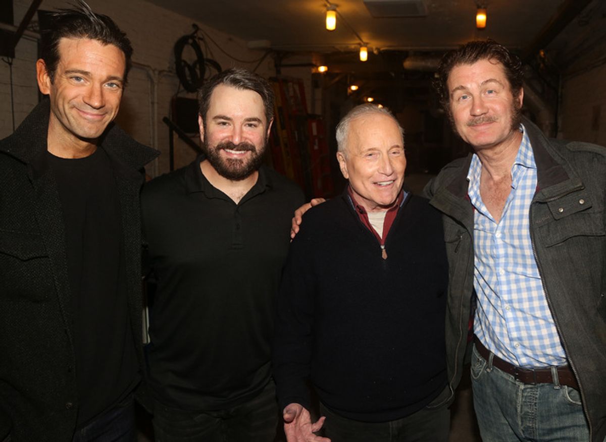 Colin Donnell, Alex Brightman, Richard Dreyfuss, and Ian Shaw  at 