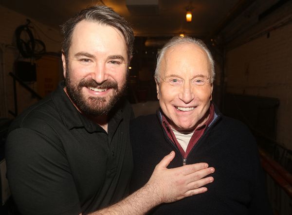 Alex Brightman and Richard Dreyfuss Photo