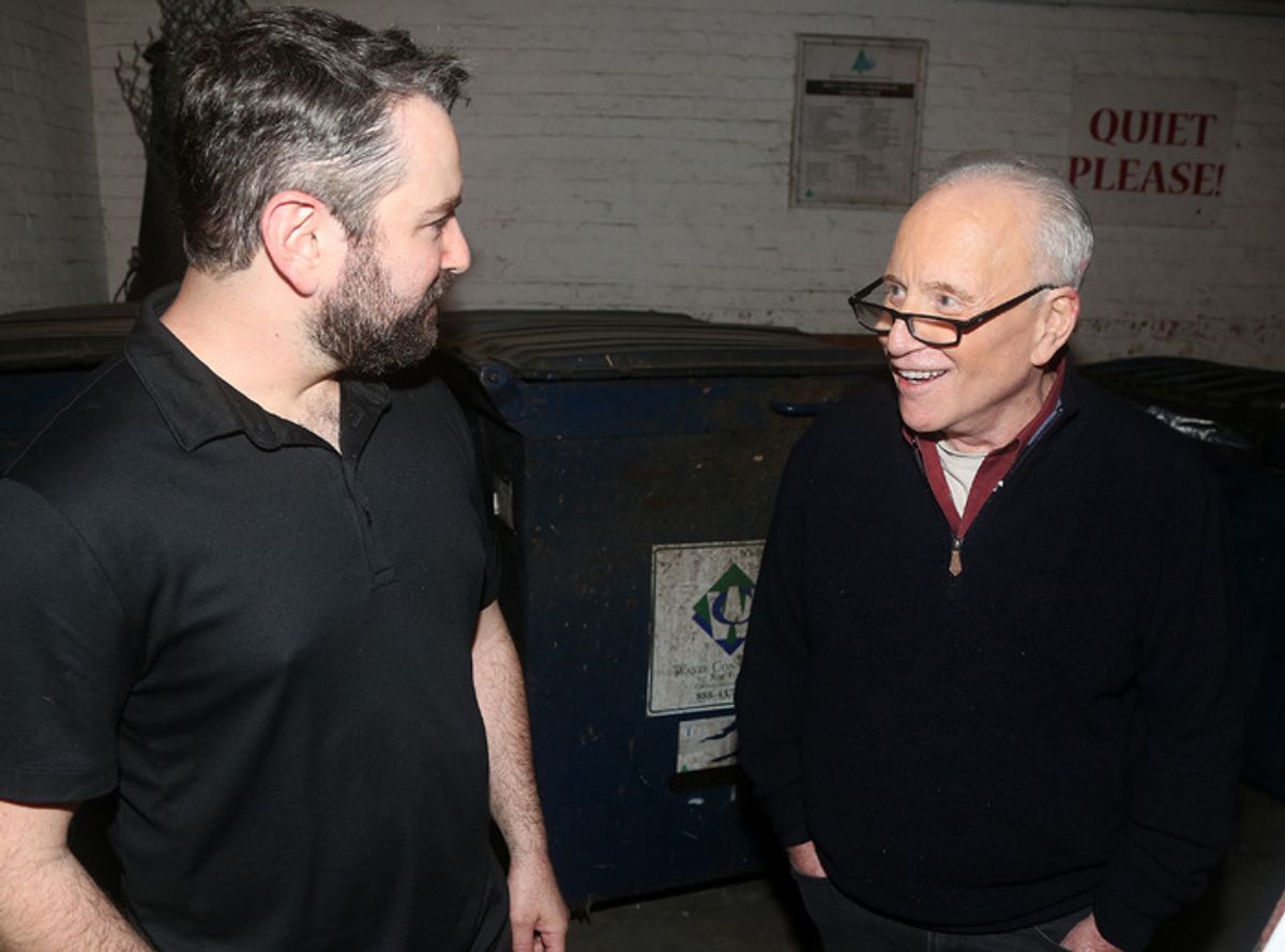 Alex Brightman and Richard Dreyfuss  at 