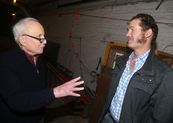 Richard Dreyfuss and Ian Shaw Photo