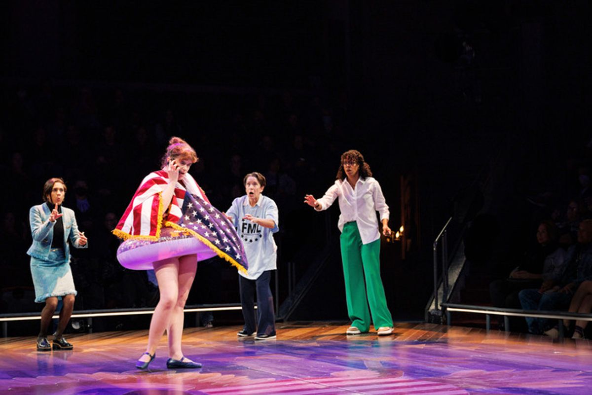 Natalya Lynette Rathnam, Megan Hill, Naomi Jacobson and Yesenia Iglesias at 