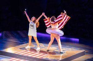 Sarah-Anne Martinez and Megan Hill  Photo