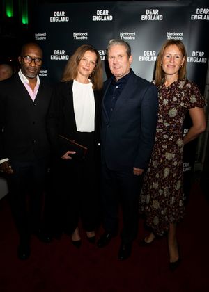 Clint Dyer, Lady Victoria Starmer, Sir Keir Starmer Kate Varah @ BroadwayWorld Clint Dyer, Lady Victoria Starmer, Sir Keir Starmer Kate Varah Photo