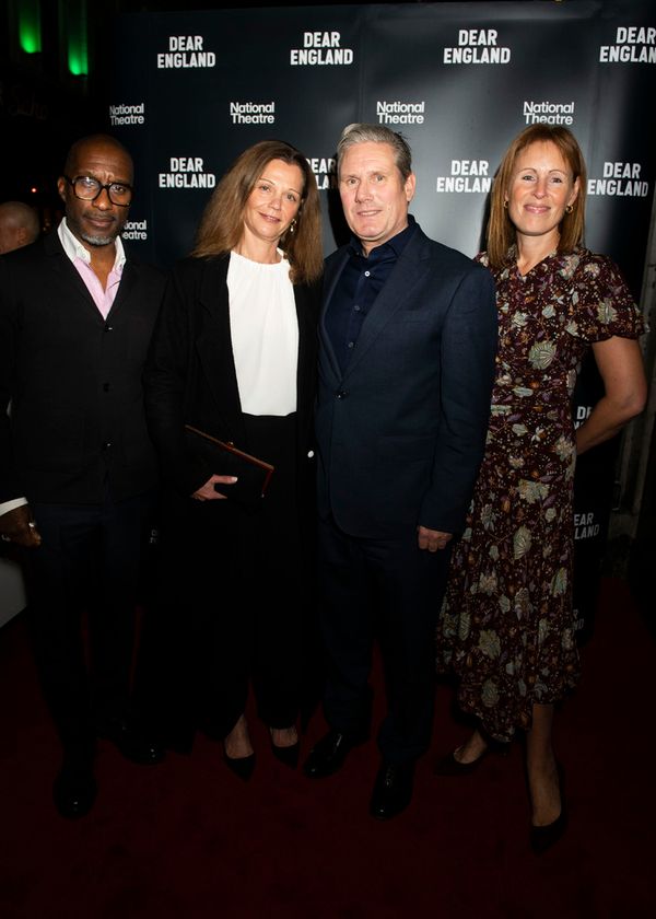 Clint Dyer, Lady Victoria Starmer, Sir Keir Starmer Kate Varah  Photo