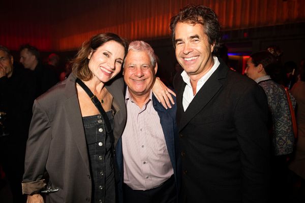 Kate Fleetwood, Sir Cameron Mackintosh, and Rupert Gould  Photo