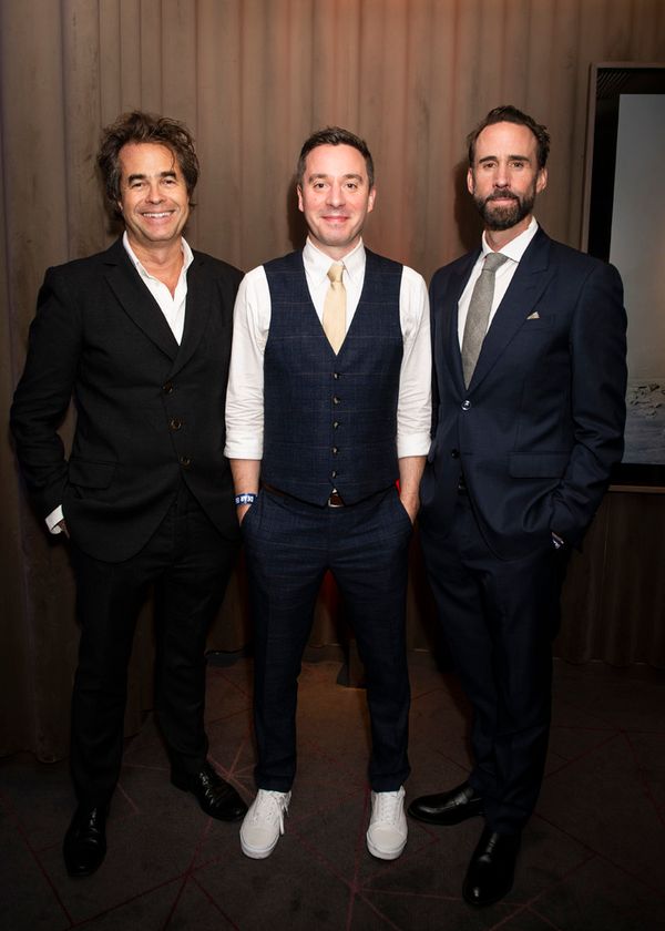 Rupert Gould, James Graham and Joseph Fiennes  Photo