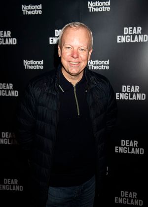 Steve Pemberton arrives for the National Theatre’s Dear England press night at the Prince Edward Theatre, London. Picture date: Thursday 19th October 2023. Credit: DavidJensen @ BroadwayWorld Steve Pemberton arrives for the National Theatre’s Dear England press night at the Photo