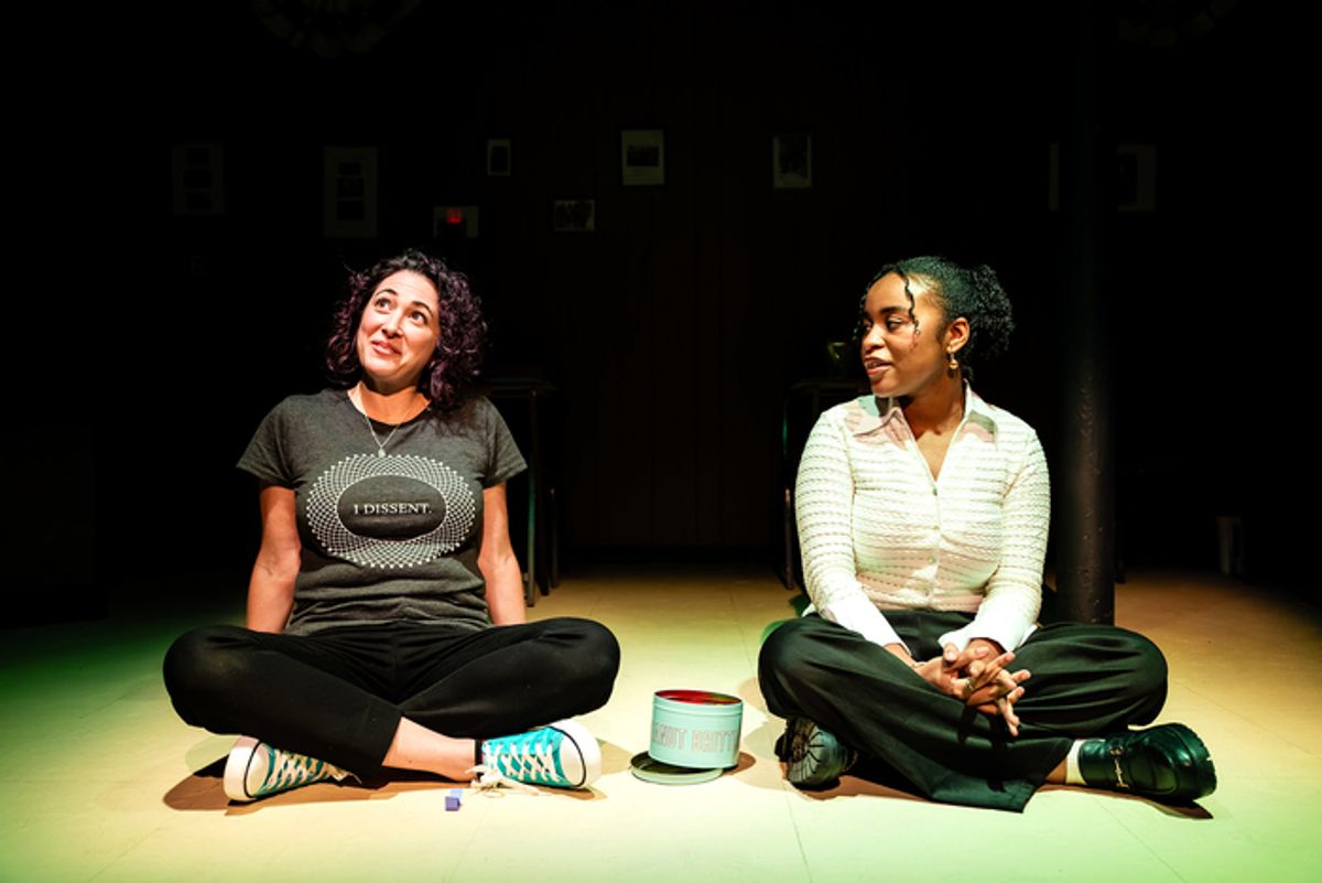 Emily Wilson-Tobin and Skye Solea at 