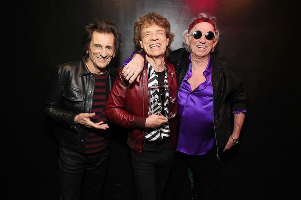 Ronnie Wood, Mick Jagger and Keith Richards Photo