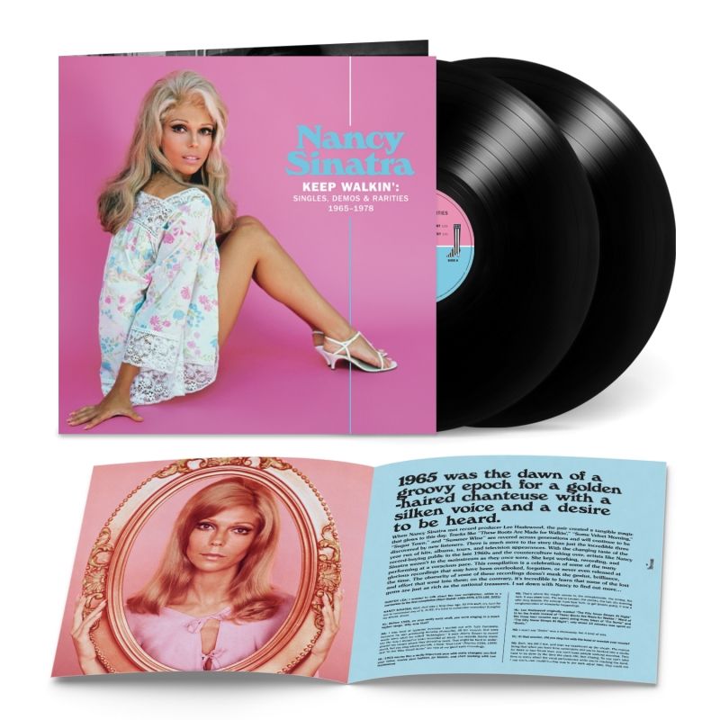 Album Review: Don't Walk, RUN To Get NANCY SINATRA KEEP WALKIN': SINGLES, DEMOS & RARITIES 1965 - 1978  Image
