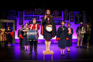 Sarah Brown and ensemble   Photo