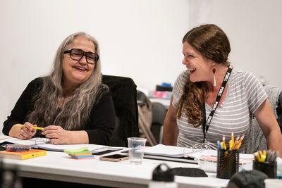 Laurie Woolery and Mary Kathryn Nagle Photo